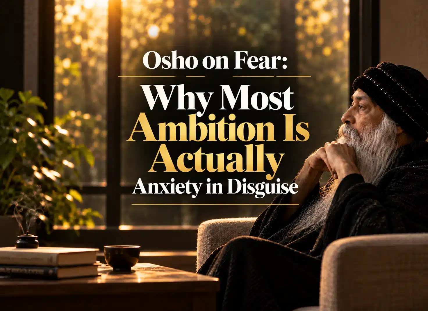 Osho on Fear Why Most Ambition Is Actually Anxiety in Disguise
